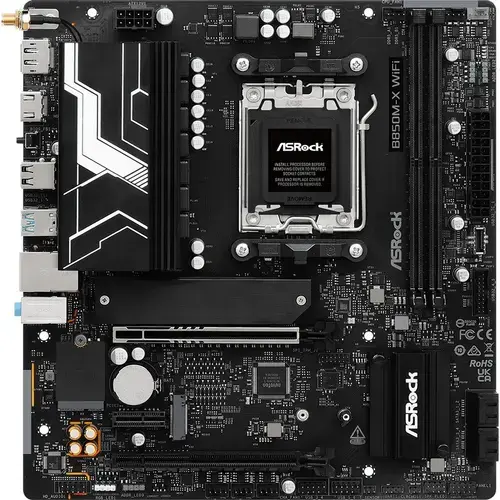 Placa de baza ASRock B850M-X WIFI R2.0, AMD B850, AM5, DDR5, mATX