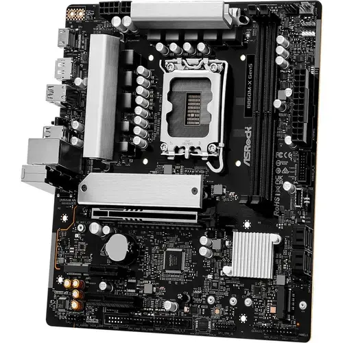 Placa de baza ASRock H810M-X GEN5, Intel H810, LGA 1851, mATX, DDR5