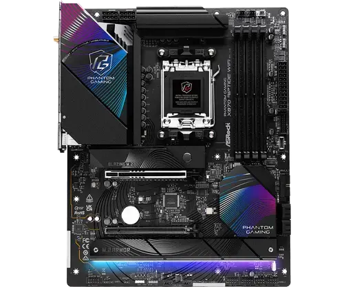 Placa de baza ASRock PHANTOM GAMING X870 Riptide WiFi, AMD X870, AM5, ATX, DDR5