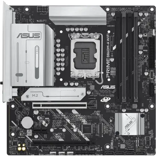 Placa de baza ASUS PRIME B860M-A WIFI, Intel B860, LGA 1851, DDR5, mATX