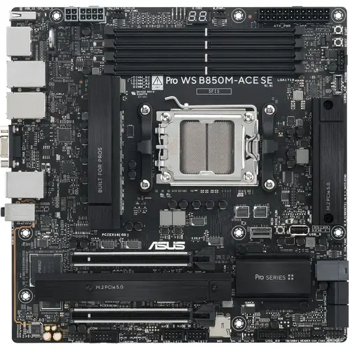 Placa de baza ASUS PRO WS B850M-ACE SE, AMD B850, Socket AM5, mATX