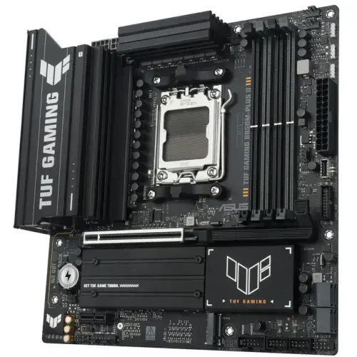 Placa de baza ASUS TUF GAMING B850M-PLUS II, AMD B850, Socket AM5, mATX