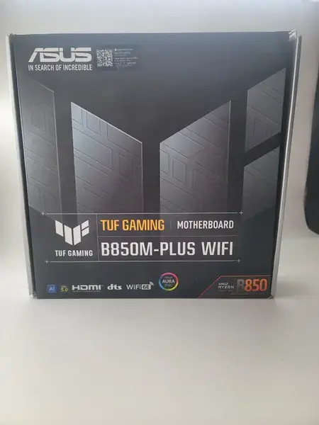 Placa de baza ASUS TUF GAMING B850M-PLUS WIFI, AMD B850, AM5, DDR5, mATX