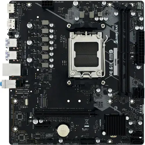 Placa de baza Biostar A620MS, AM5, mATX, DDR5, AMD A620