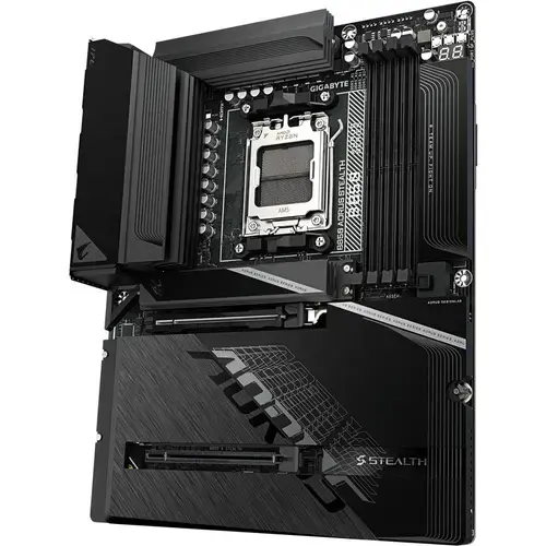 Placa de baza GIGABYTE B850 AORUS STEALTH, AMD B850, AM5, DDR5, ATX