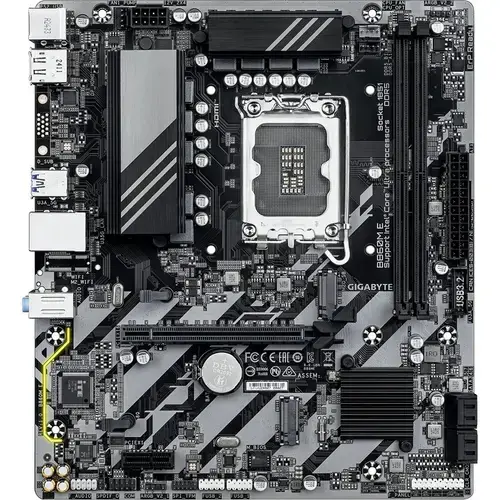 Placa de baza GIGABYTE B860M E, Intel B860, LGA 1851, DDR5, mATX