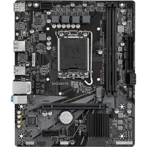 Placa de baza GIGABYTE H610M K V2, DDR5, Intel H610, LGA 1700, mATX