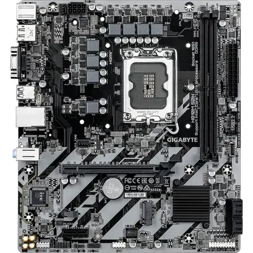 Placa de baza GIGABYTE H810M S2H, Intel H810, LGA 1851, mATX, DDR5