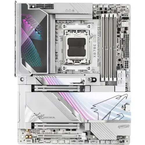 Placa de baza GIGABYTE X870E AORUS MASTER X3D ICE, AMD X870E, AM5, ATX, DDR5