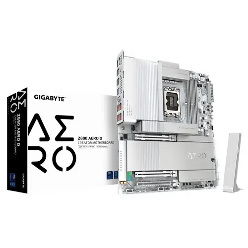 Placa de baza GIGABYTE Z890 AERO D, DDR5, eATX, LGA 1851, Intel Z890