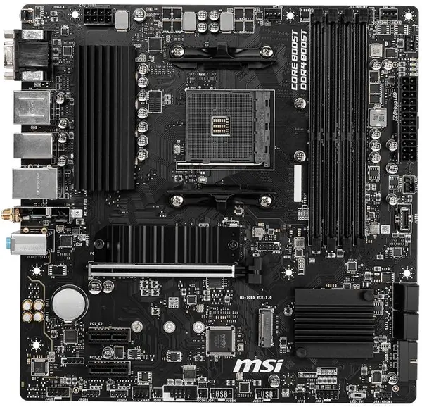 Placă de bază MSI - B550M PRO-VDH WIFI, AM4