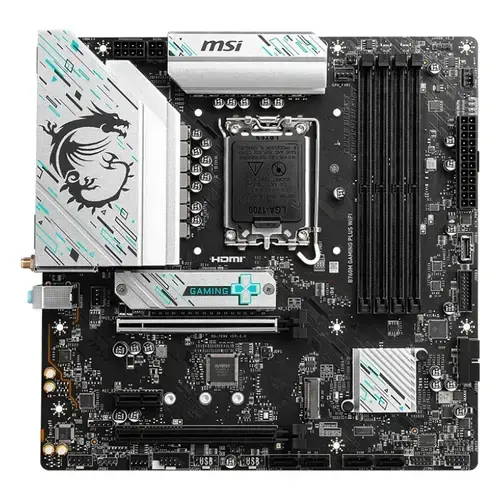 Placa de baza MSI B760M GAMING PLUS WIFI, DDR5, LGA 1700, Intel B760