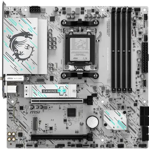 Placa de baza MSI B840M GAMING PLUS WIFI6E, AMD B840, Socket AM5, mATX
