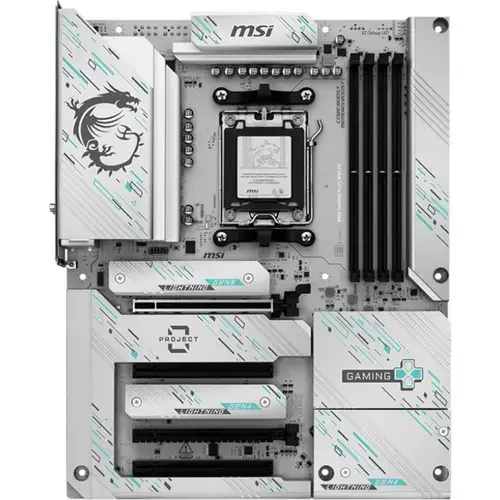 Placa de baza MSI B850 GAMING PLUS WIFI PZ, AMD B850, AM5, DDR5, ATX