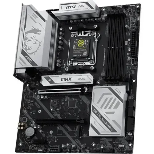 Placa de baza MSI MAG X870E GAMING MAX WIFI, AMD X870E, AM5, ATX, DDR5