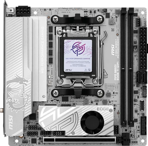 Placă de bază MSI – MPG B850I EDGE TI WIFI, AM5