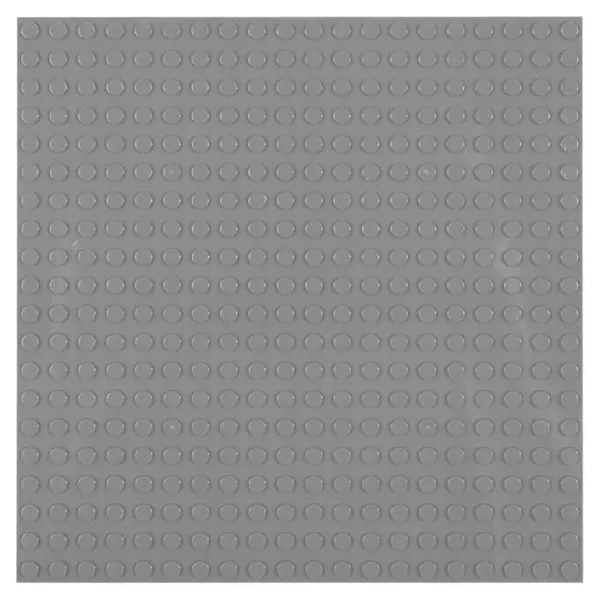 Placa de baza pentru constructie,gri,plastic,16x16 cm