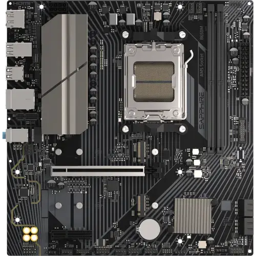 Placa de baza Sapphire B650M-E, AM5, DDR5, mATX