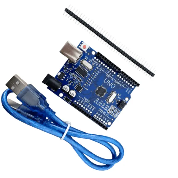 Placa de dezvoltare compatibila Arduino Uno R3 ATMega328P-AU CH340G