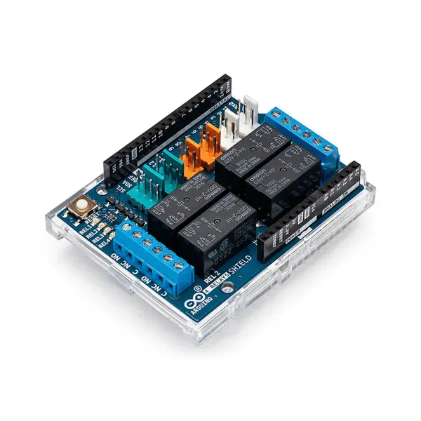 Placa de expansiune Arduino 4 Relays Shield, 4 Relee 2A, TinkerKit