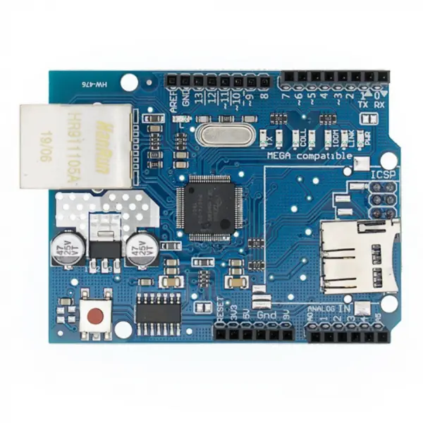 Placa de expansiune Ethernet W5100 compatibila Arduino