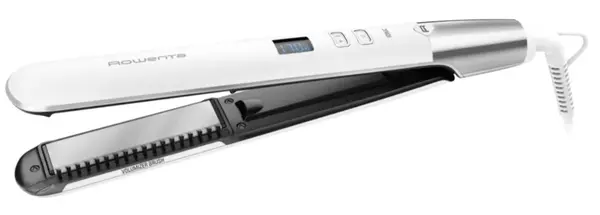 Placă de păr Rowenta - SF4650F0, 210°C, acoperire ceramică, albă