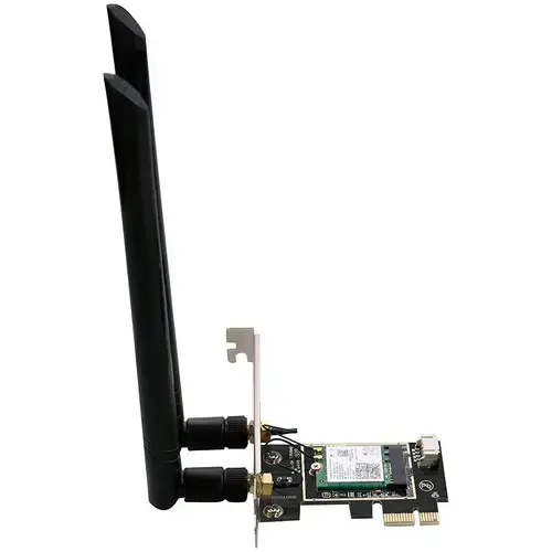 Placa de retea D-LINK AX 3000, intern PCI-EX, wireless Wi-Fi 6, Bluetooth 5.0, antena a 5 dBi