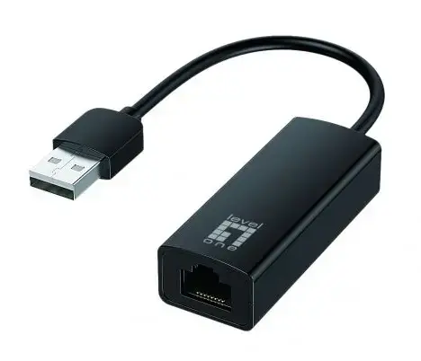 Placa de retea LevelOne USB-0301 (Negru)
