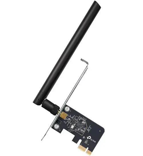 Placa de Retea Wireless TP-Link Archer T2E, AC600, Dual-Band, PCIe, 1 antene Wi-Fi