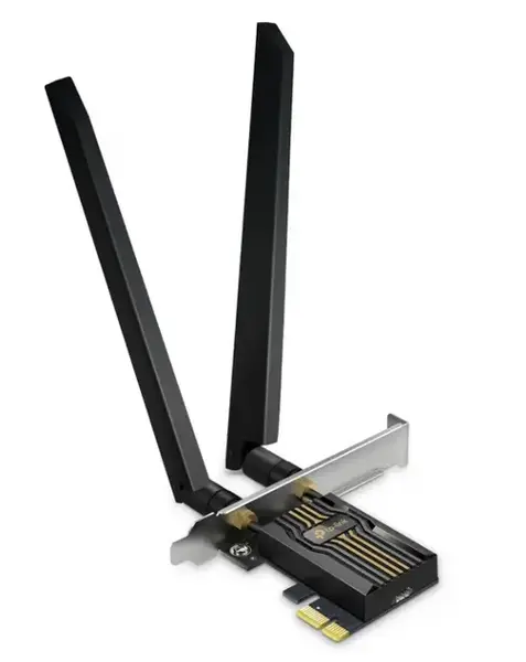Placa de retea wireless TP-LINK Archer TBE552E, Tri-Band, Wi-Fi 7