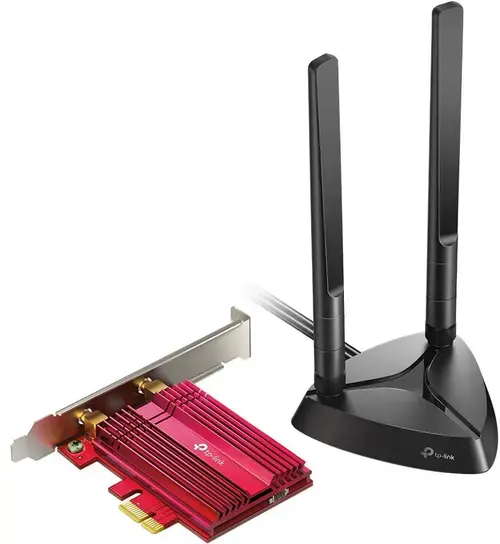 Placa de retea wireless TP-Link Archer TX3000E, WiFi 6, Dual-Band, 3000 Mbps, antena externa