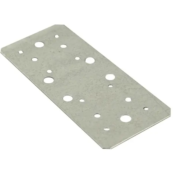 Placa din Otel, Perforata, 55 x 140 mm