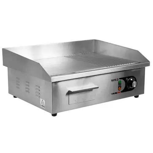Placa gratar Yato YG04586, 2/3 neteda 55 cm, 3000 W (Inox)