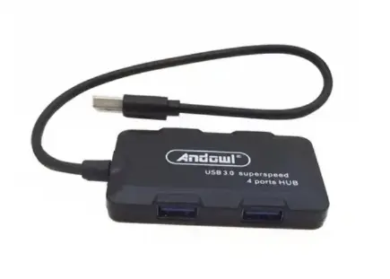 Placa HUD cu 4 porturi USB Hub Andowl Q HU302B