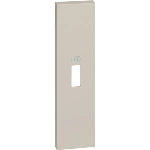 Placa pentru referintele K4285C1 si K4286C1 Bticino Living Now KM10C, nisip