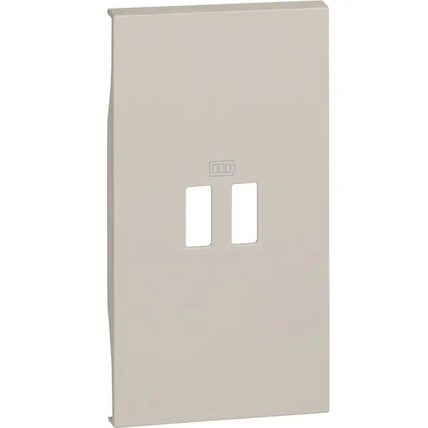 Placa pentru referintele K4285C2, K4286C2, K4287C2 Bticino Living Now KM12C, nisip