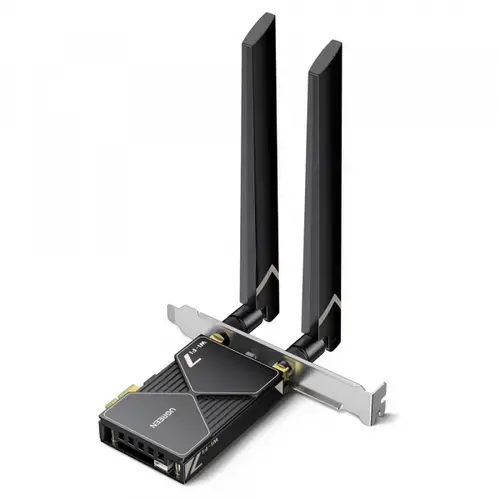 Placa Retea UGREEN BE6500 (55204), 1 x PCIe, Neagra