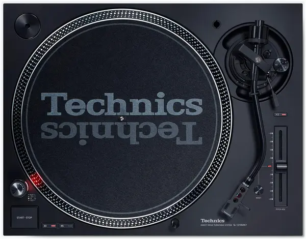 Placă turnantă Technics - SL-1210MK7EG, negru