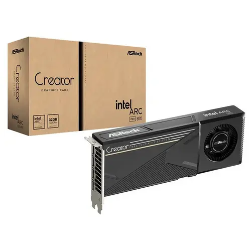 Placa video ASRock Intel Arc Pro B70 Creator 32GB GDDR6 256bit