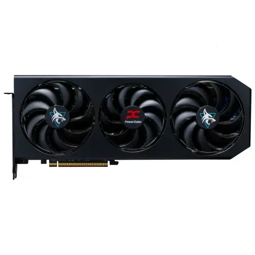 Placa video PowerColor AMD Radeon RX 9070 XT Hellhound OC, 16GB, GDDR6, 256-bit