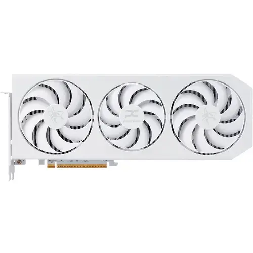 Placa video PowerColor Hellhound AMD Radeon RX 9070 XT Spectral White, 16GB, GDDR6, 256-bit