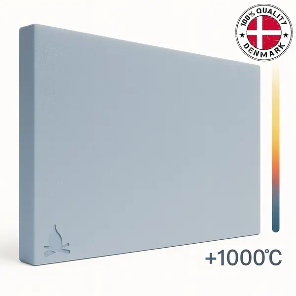 Placi montaj semineu rezistenta mare la temperatura 1200ºC Skamol