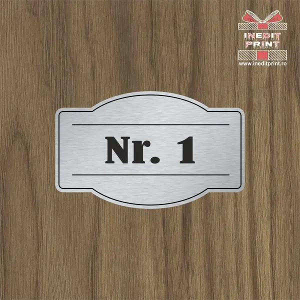 Placuta ABS pentru usa PABS5 15x9