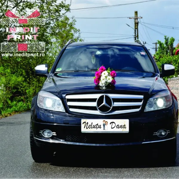 Placuta decor auto personalizata PDA14