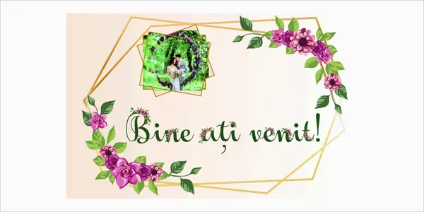 Placuta intampinare Personalizata PN21 90x40cm