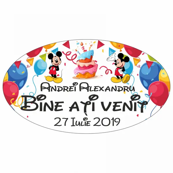 Placuta intampinare Personalizata PN30 70x30cm
