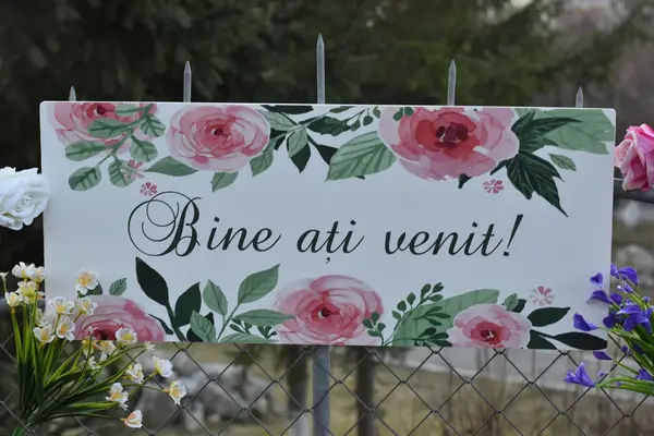 Placuta intampinare Personalizata PN5- 55x25 cm 55x25cm