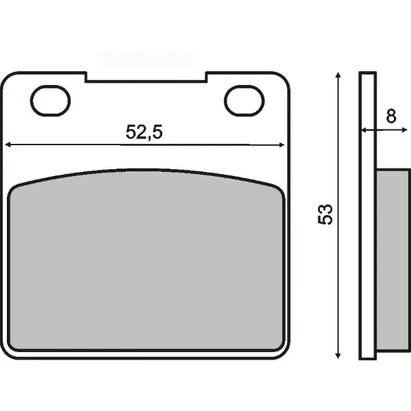 Placute frana Kawasaki ZX-7R 96- 03