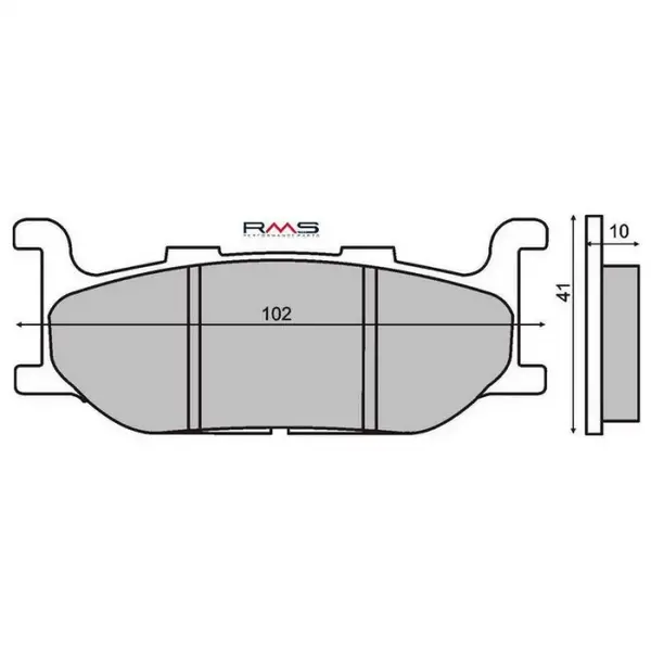 Placute frana (Sinter) Majesty 400 T-Max 00- 03 XJ 600