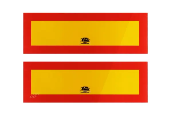 Placute reflectorizante pentru camioane 10x30 cm